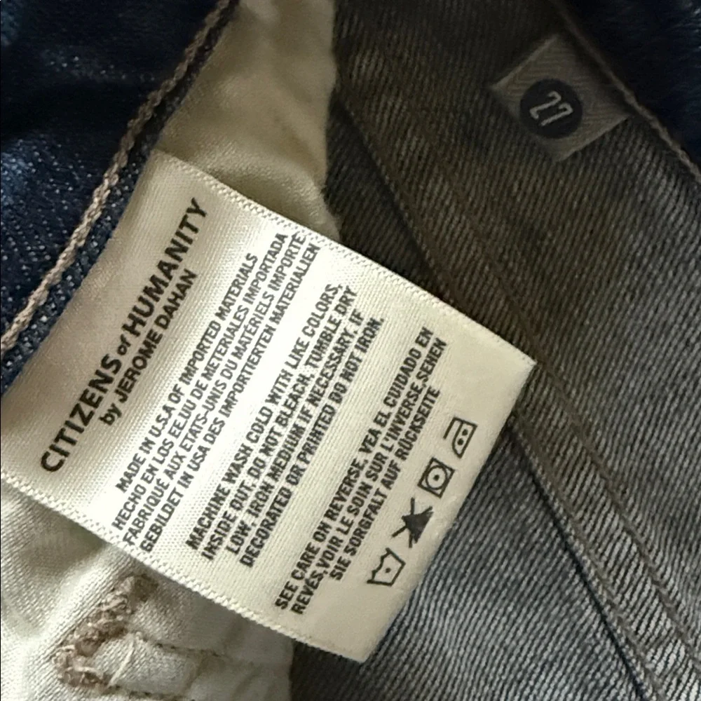 CITIZENS OF HUMANITY Emerson Slim Boyfriend Size 27 ~ C of H - Picture 6 of 9